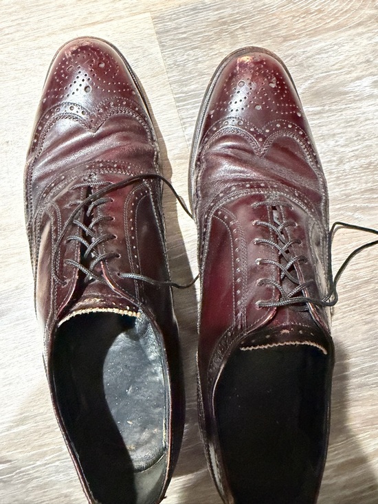 burgundy mens dress loafers Men's Medallion Toe Lace-Up Leather Shoes, 9 Size:XL 17” - 17.5” Neck / 34” Sleeve casual suit you will need a Shop by Category |